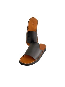 Sandale en Vrai Cuir Fait Main - Confort Naturel et Élégance Artisanale