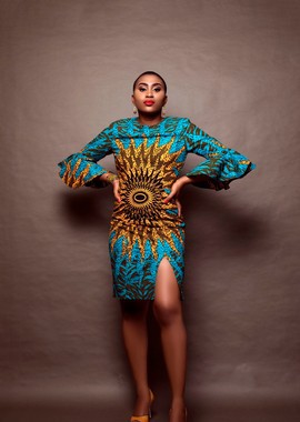 Robe Midi Africaine (Nana)