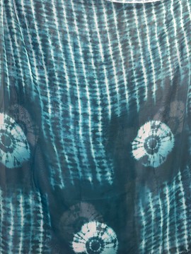 MOUSSELINE in a KEROZEN wax print fabric pattern