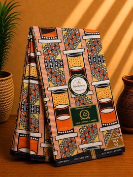 Tissu 3 yards pagne wax Cameroun