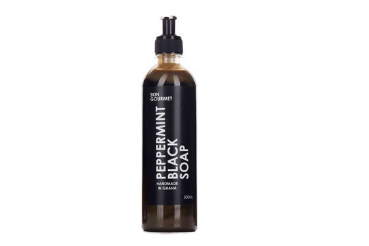 Peppermint Black Soap With Wild Honey