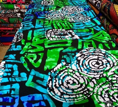 Africa print fabric, Ankara Fabrics (6 yards)