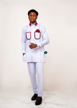 Vêtements africains pour hommes / Hommes africains haut et bas / Vêtements de mariage africains pour hommes / Vêtements de caftan africain pour hommes