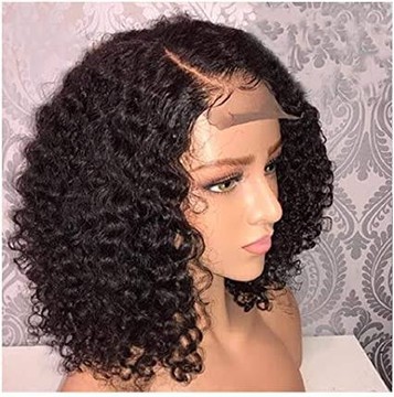 Deep curl wig