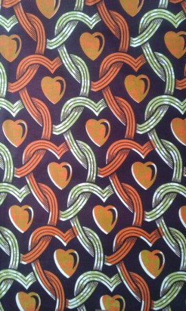 COUPON FABRIC WAX AFRICAN