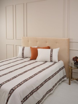 Kwilu Café Percale Sheet Set 100% cotton 80 threads/cm2, 240*300cm