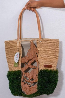 Sac en raphia "collection Madagascar"