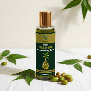 100% Premium Neem Seed Oil (Net Volume 135 ml)