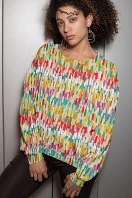 ENSEMBLE JOLA SWEAT-SHIRT ET JOGGERS LOUNGE WEAR