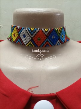 Beaded necklace, Women necklace, Maasai choker, African beaded necklace,Modern necklace
