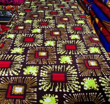 Africa print fabric, Ankara Fabrics (6 yards)
