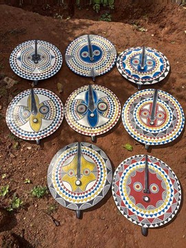 Fournisseur/ Vente En Gros Des Masques Soleil Africains Bwa Mossi Bobo