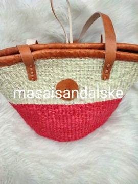 African sisal bag, kiondo bag, Wooven basket , handmade kiondo , handbag beach bag