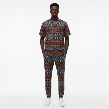 Tobe Men’s Shirt and Knit Joggers Set