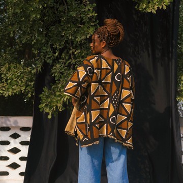 Earth Bogolan Cloak (Pre-Order)