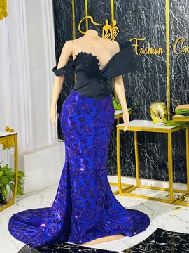 Women party lace dress , wedding lace gown, long dresses, African women dresses