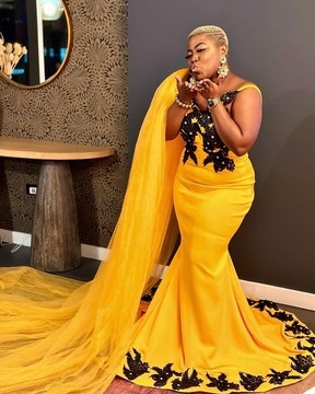 Robe de bal jaune, robes de mariée jaunes, robe élégante