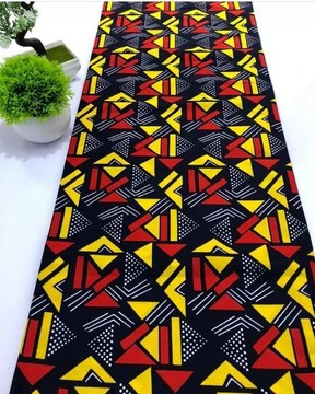 Tissus Wax African 6 yards "Bogolan "