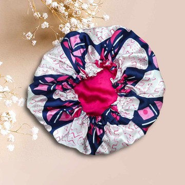Reversible silk beanie / satin nightcap / hair accessories for women