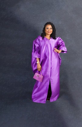 Ase Bubu Dress - Purple