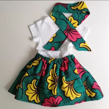 baby skirt and headband