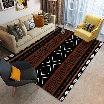 Tribal African Inspired Area Rugs | Handwoven Afro Carpets (LARGER SIZES AVAILABLE)