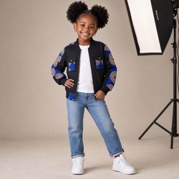 Bomber aviateur fille wax (4-14 ans )