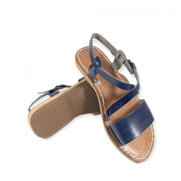 Sandale en cuir véritable haute qualité fait main mode femme