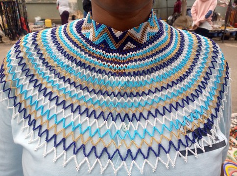 Collier femme africaine / collier maasai / chaîne africaine