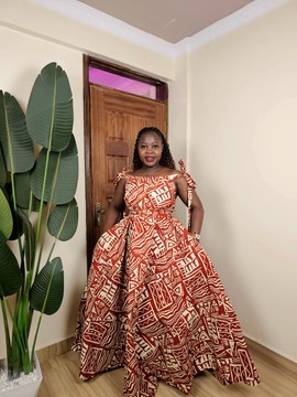 Off-Shoulder Maxi dress