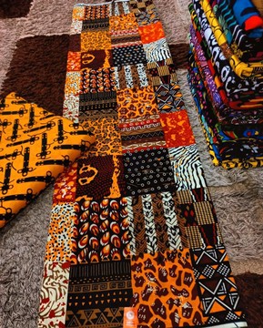 Ankara Wax Fabric 6 yards/African Fashion/ African fabric/ African dress