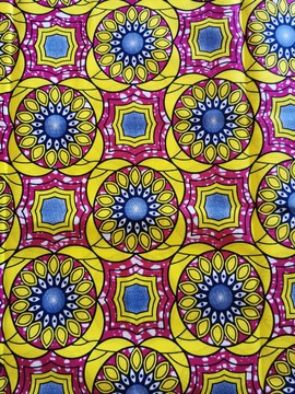 6YARDS WAX PAGNE WAX AFRICAN FABRIC ANKARA PRINTED FABRIC