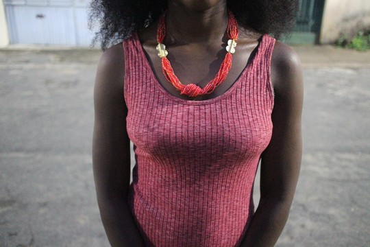 Akan inspired necklace