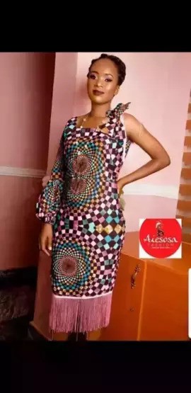 Aiesosa Fashion Ankara | Ankara Gown With free sleeve| Gifts For Her | Ankara Style| Ankara Fabric