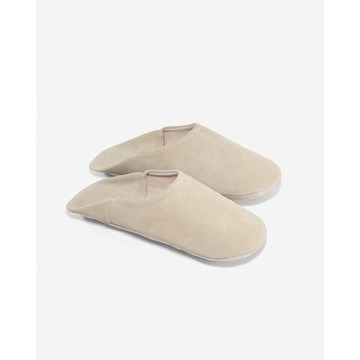 Ballerine en cuir véritable fait main