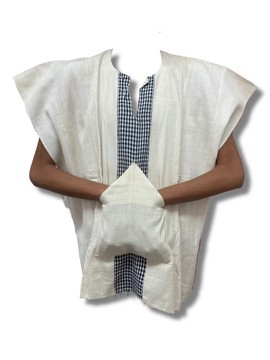 boubou  / HAUT poncho  FANIA