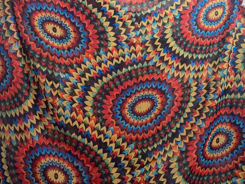 MOUSSELINE in KEMI wax print fabric pattern