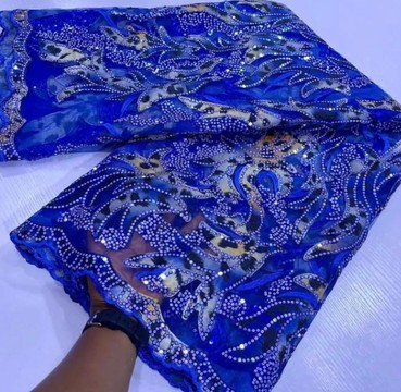 Sample Lace fabric 5 yards