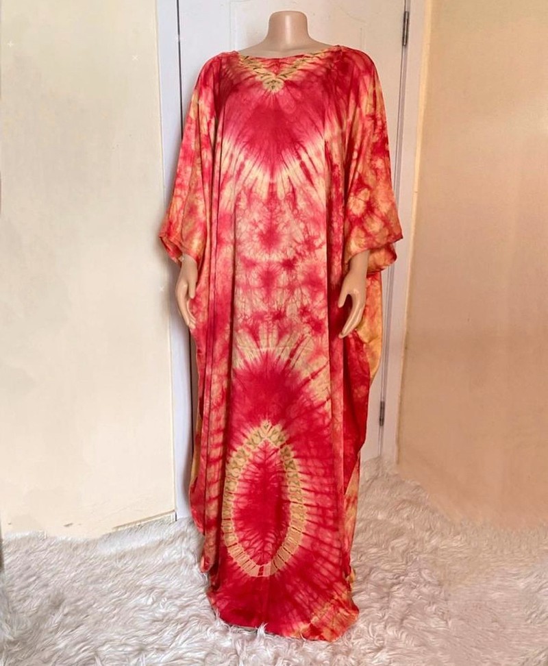 chinese dress ladies YOMS ADIRE DRESS  WUNMMIES COUTURE