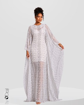 Robe longue épaules dénudées
