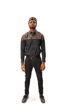Jacquard Dress Shirt, African Men Shirt, African Clothing, Wandizi Shirt