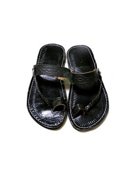 BIG SALE! Genuine Leather Sandals Simply and Pratical Handmade By Cuiroma Craftsmen in Morocco