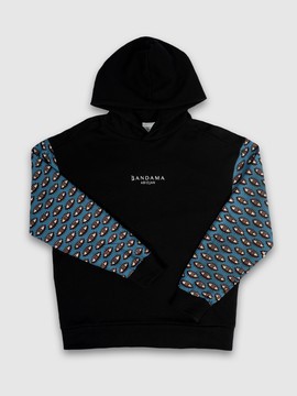 Conakry black wax hoodie