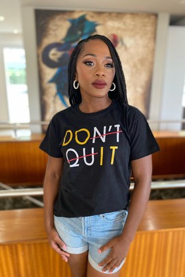 T-shirt - Don't quit. Do it