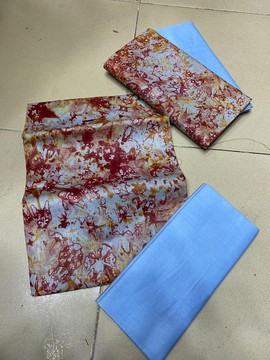 Cotton Tie and dye Adire Kampala ADIRE/BATIK 5 yards