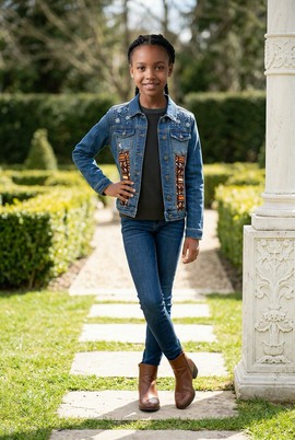 Girl's denim jacket