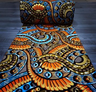 Ankara Wax Fabric 6 yards/African Fashion/ African fabric/ African dress