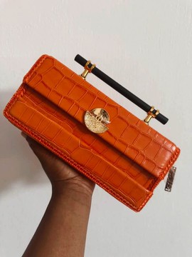 Handmade African luxury handbag