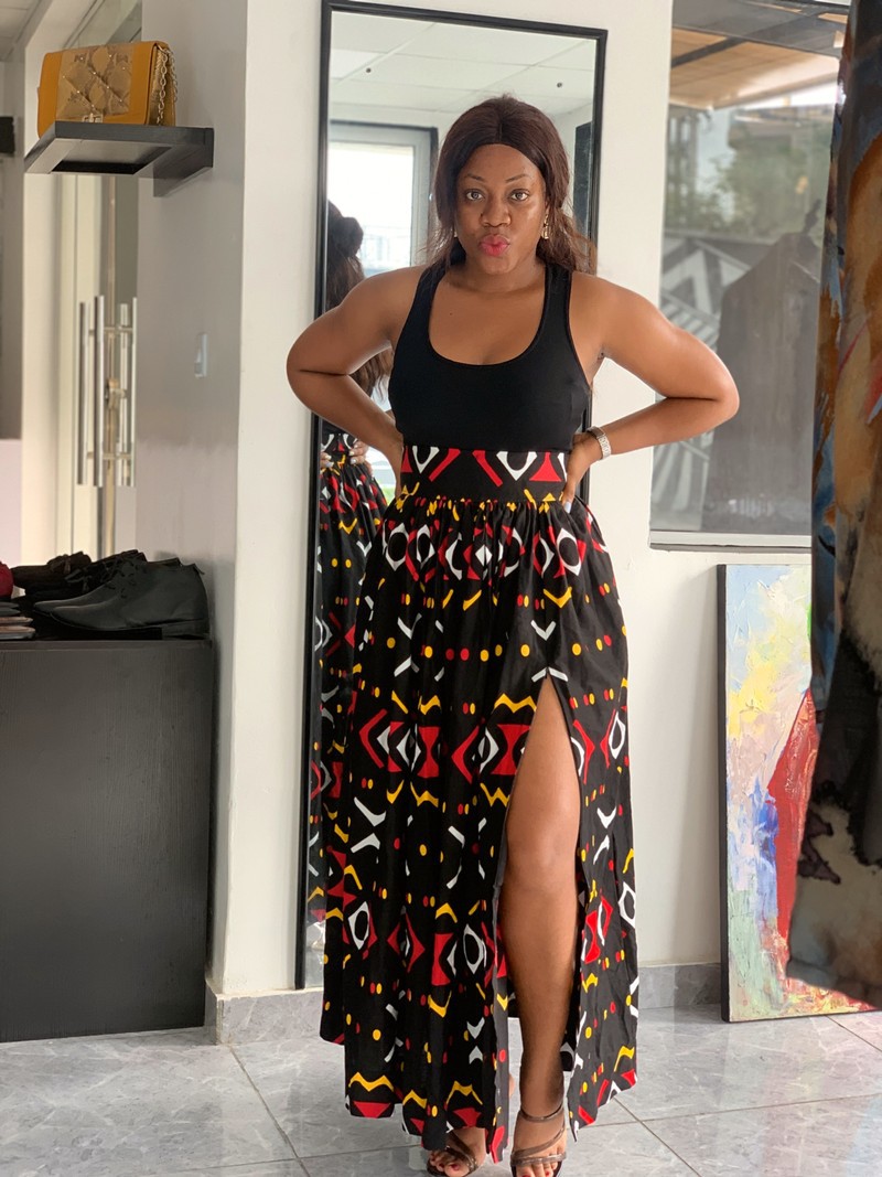 chinese dress ladies Infinity Ankara Maxi Dress main image 0