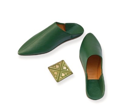 Handmade original leather slipper